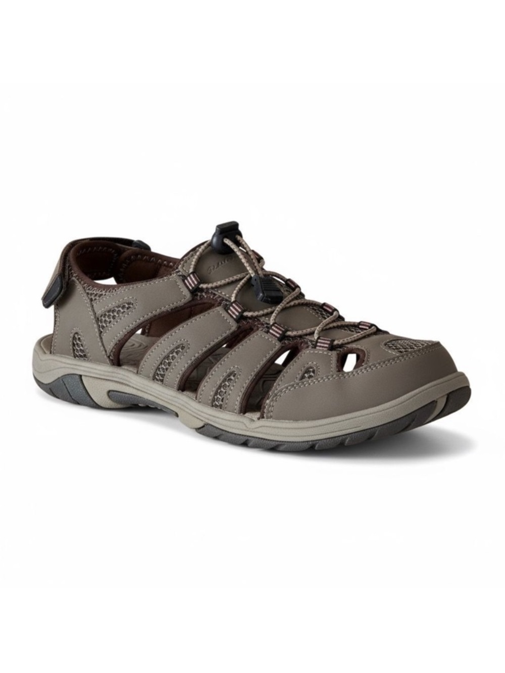 Eddie Bauer Blakely Fisherman Sport Sandals Brown Outdoor Closed Toe size 9